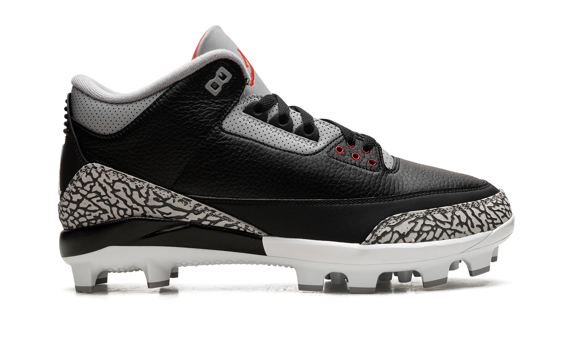 Air Jordan 3 Cleats "Black Cement" FZ8627 001
