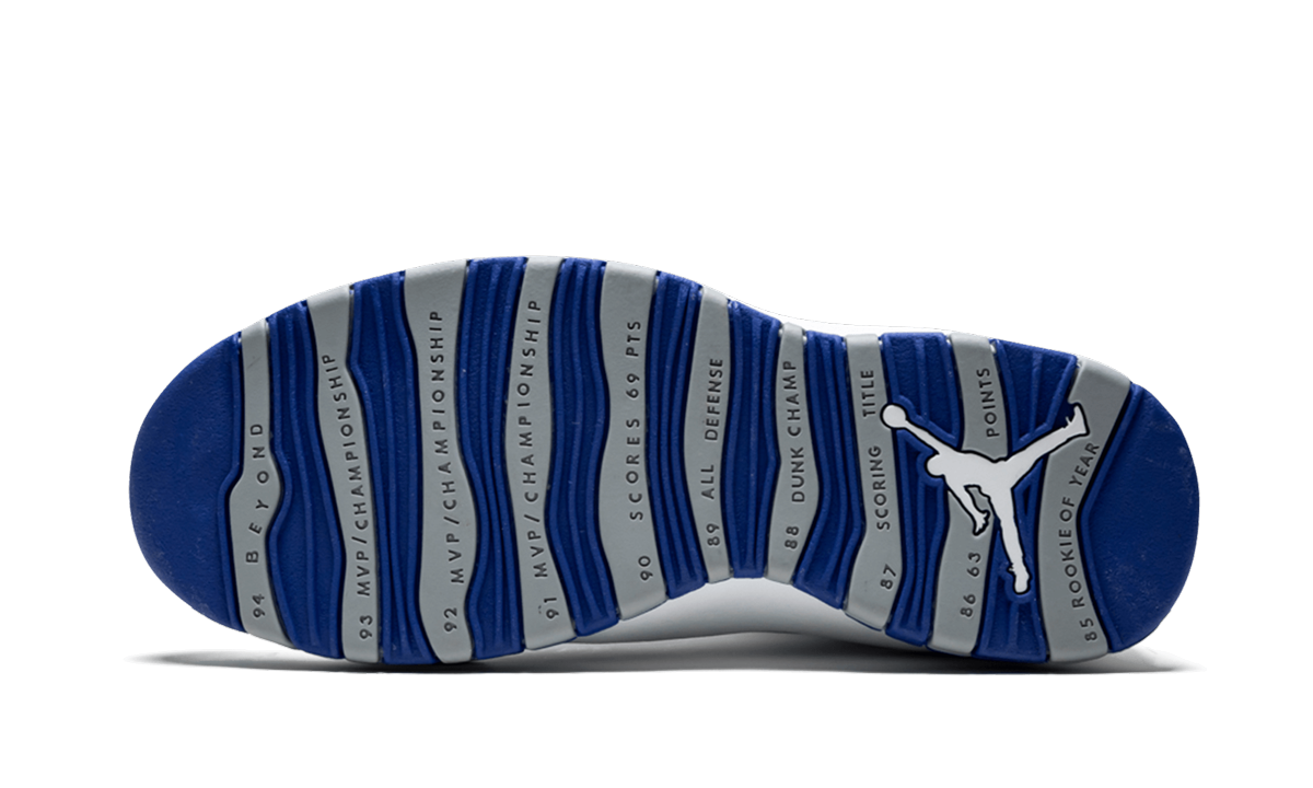 Air Jordan 10 Retro TXT "Old Royal" 487214 107