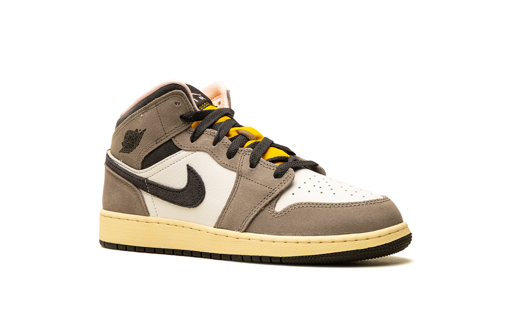 Air Jordan 1 Mid SE GS "Cave Stone" HQ2014 100
