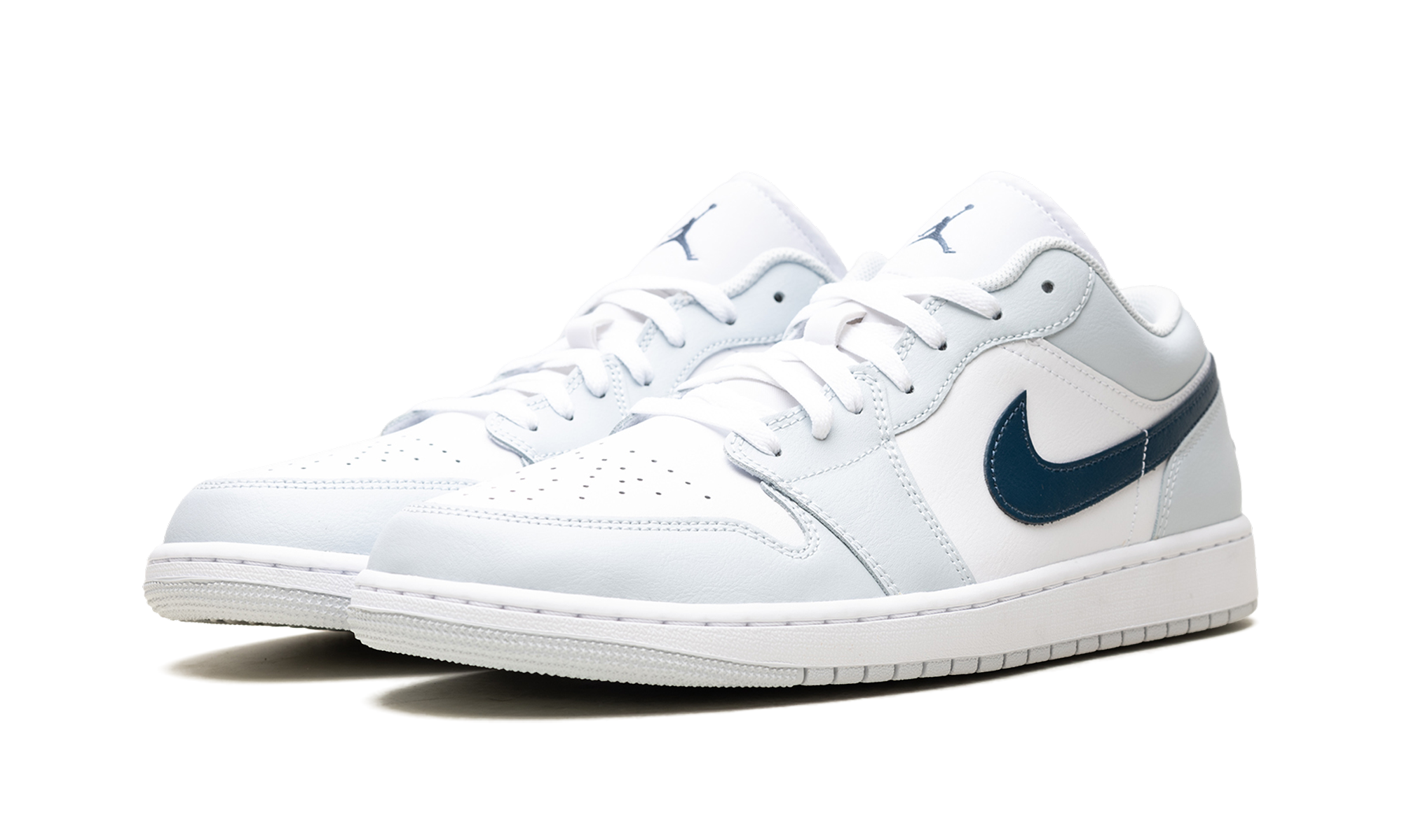 Air Jordan 1 Low "Aura / Squadron Blue" 553558 400