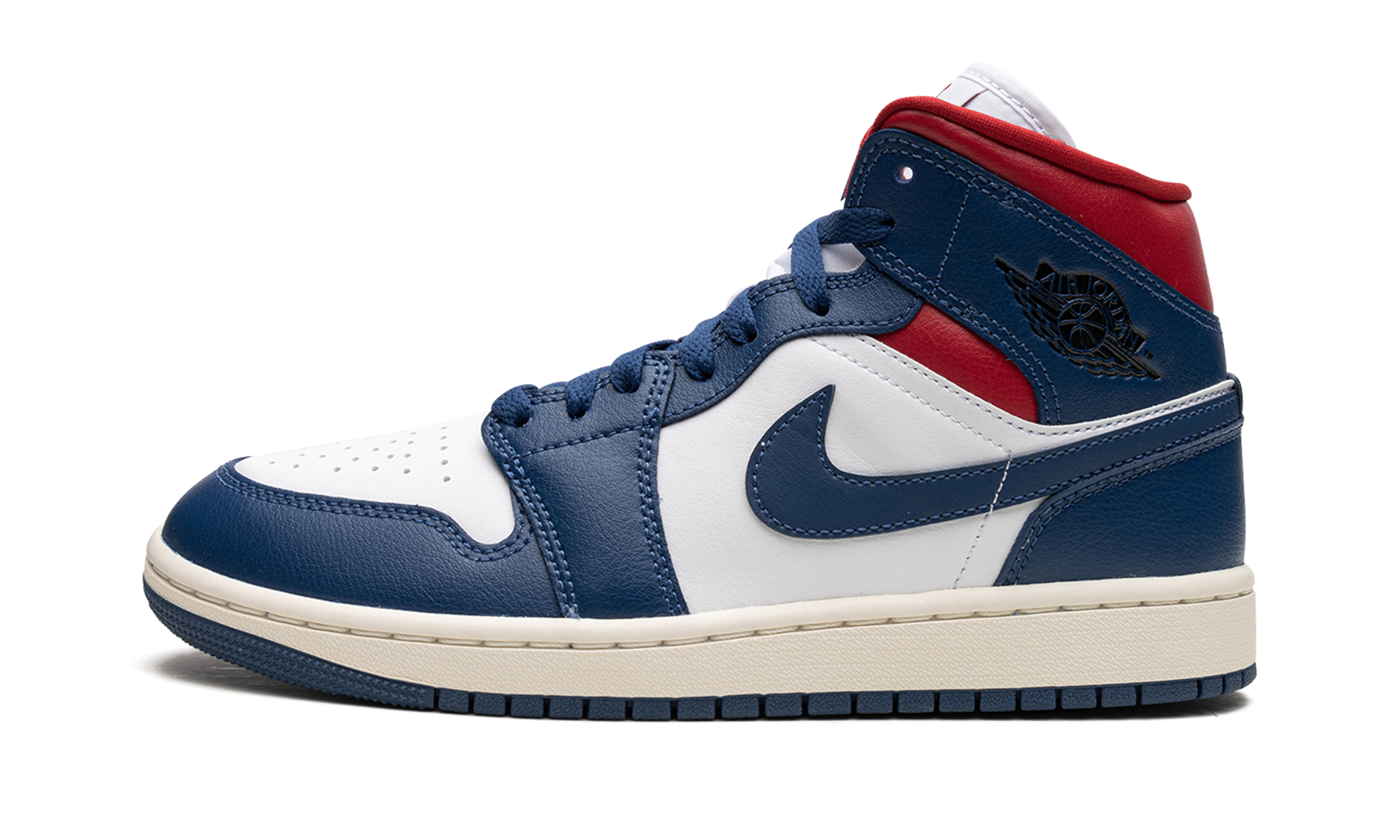 AIR JORDAN 1 MID WMNS "Blue / Red" BQ6472 146