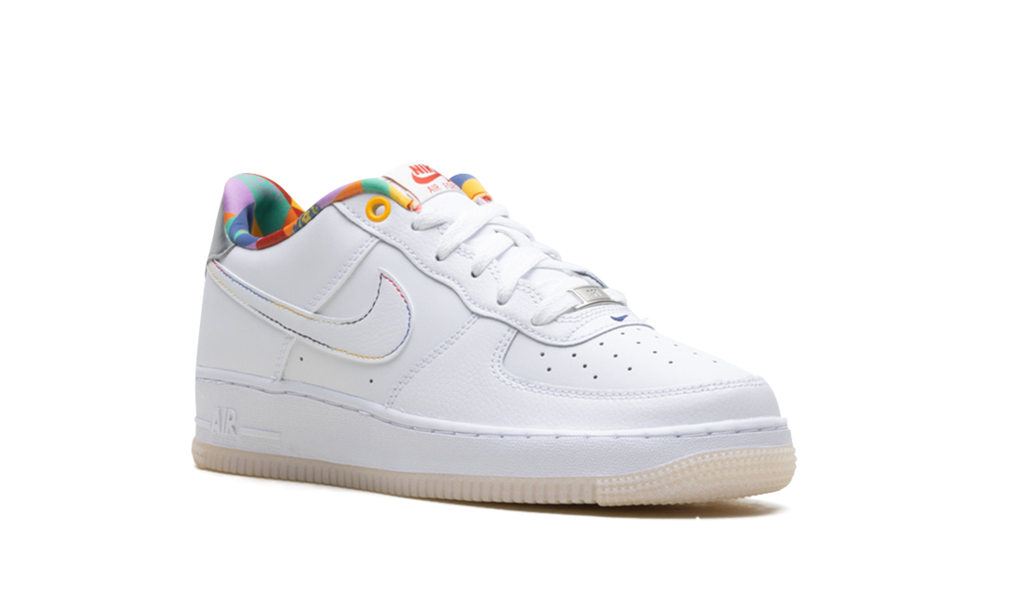 Air Force 1 Low LV8 GS "White Playful Print" FN8912 111