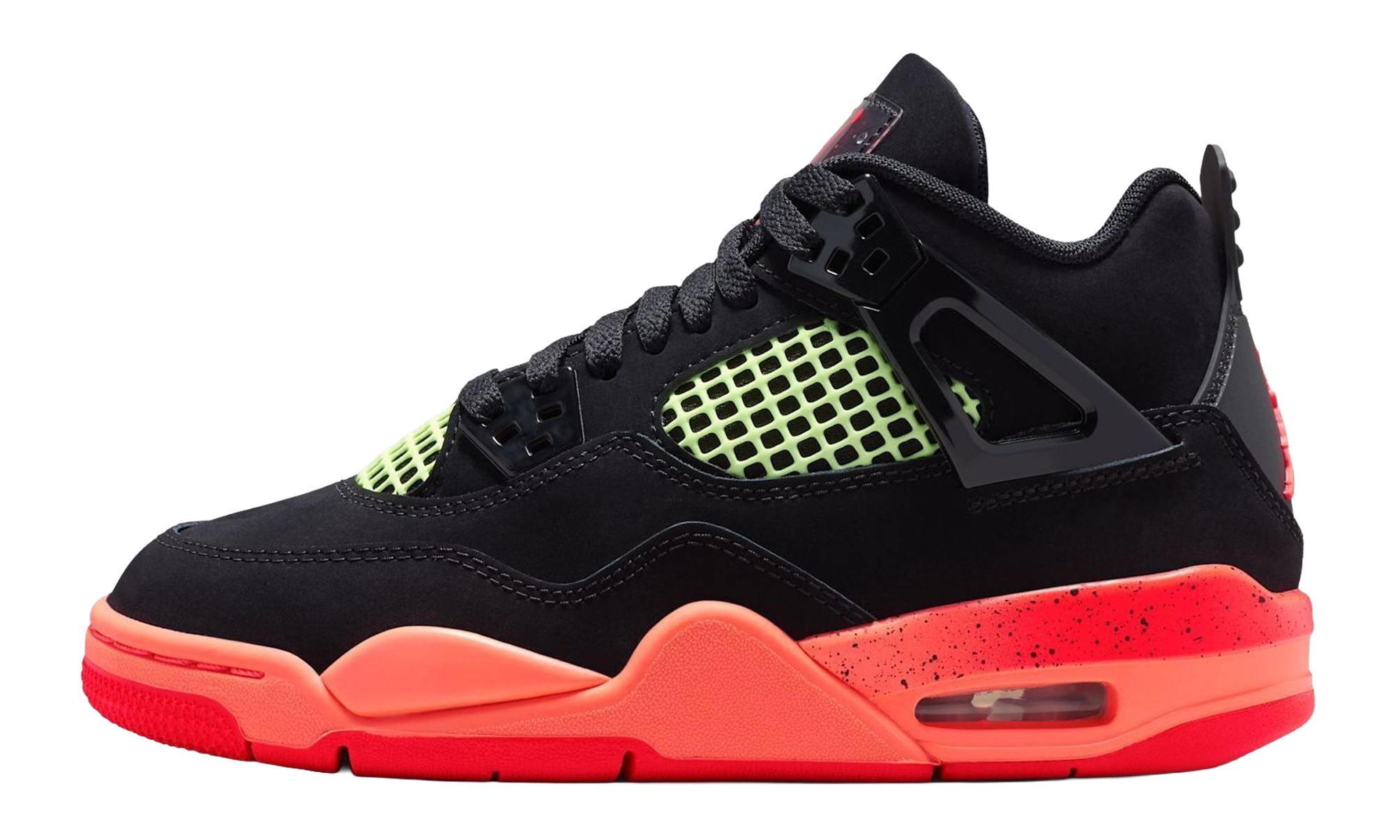 Air Jordan 4 Retro GS "Black Infrared Barely Volt" II1271 001