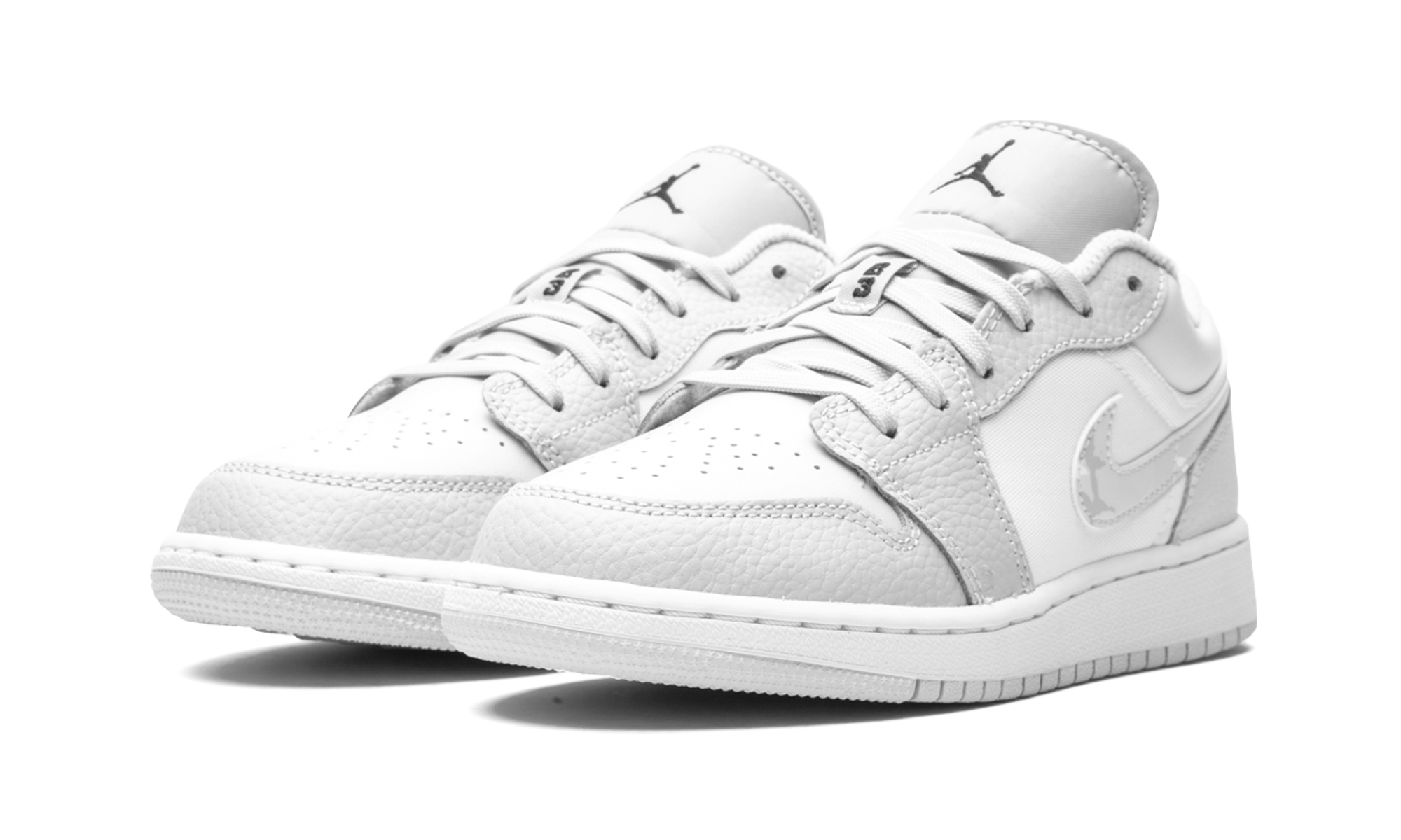 Air Jordan 1 Low SE GS "Grey Camo Swoosh" DD3234 100