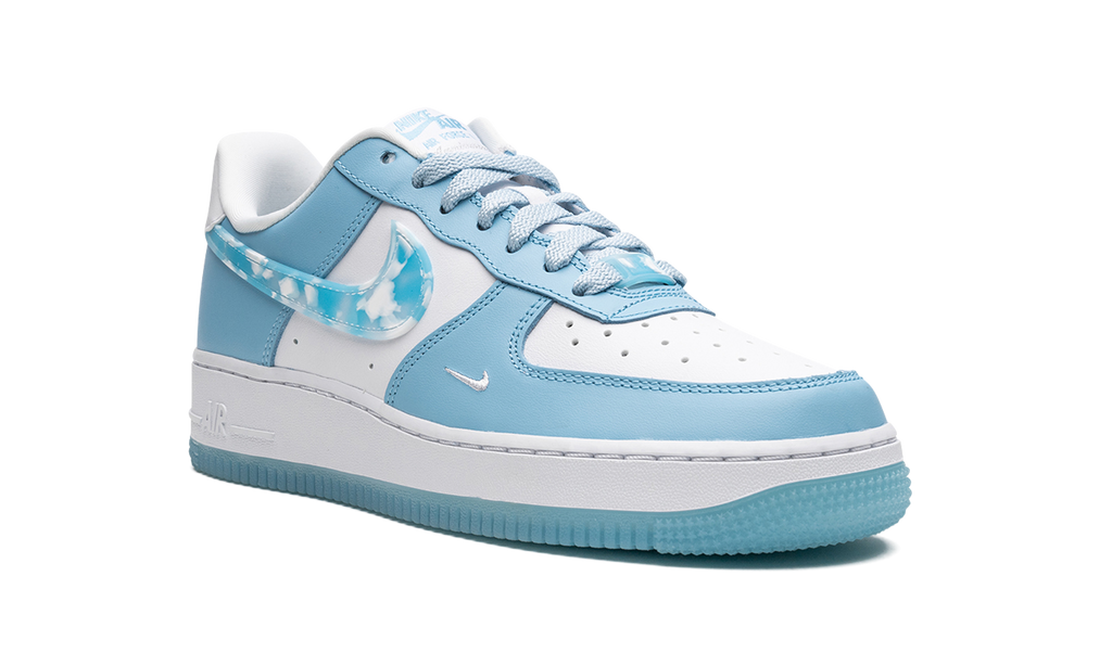 AIR FORCE 1 '07 LX MNS WMNS "Nail Art White Blue" DX2937 100