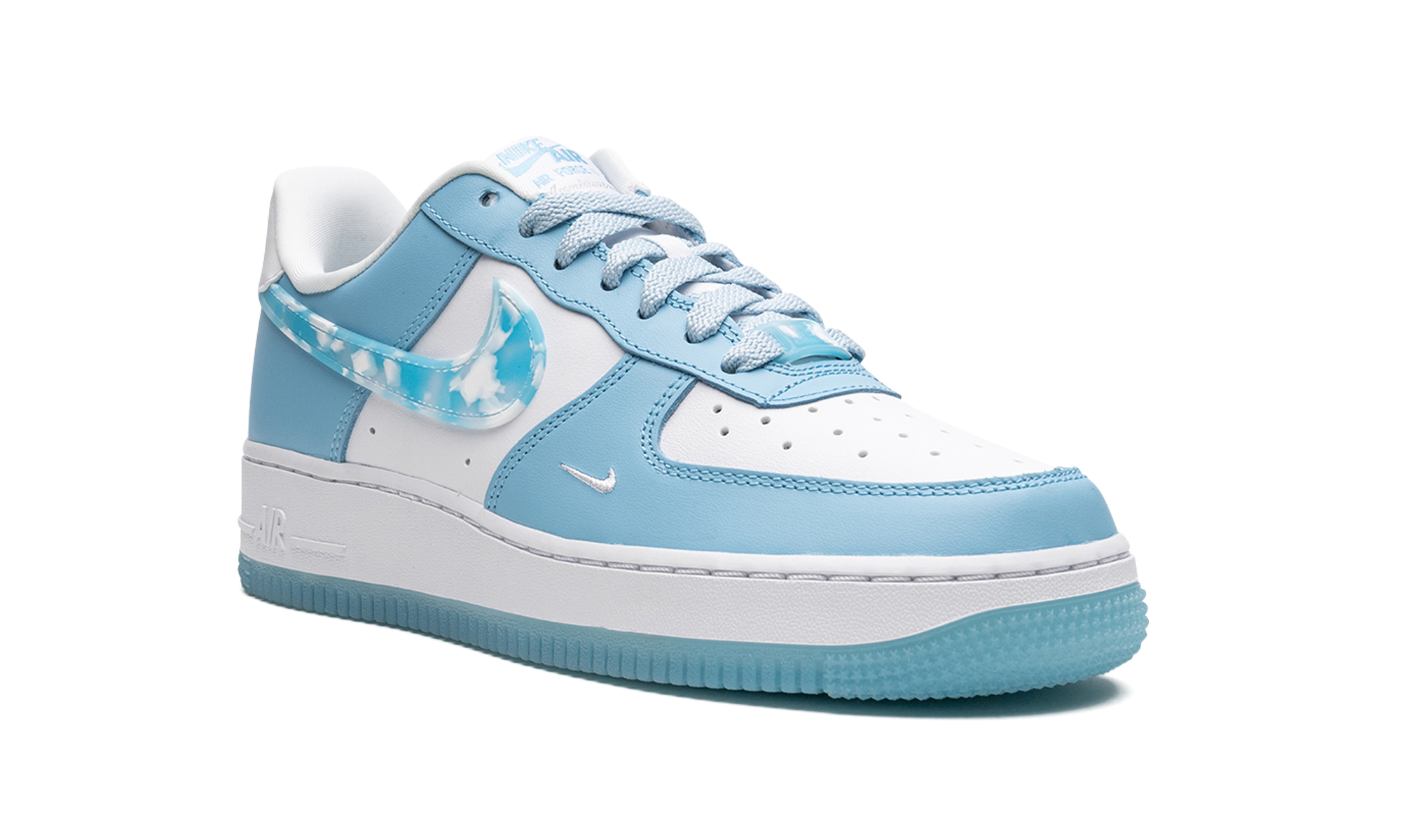 AIR FORCE 1 '07 LX MNS WMNS "Nail Art White Blue" DX2937 100