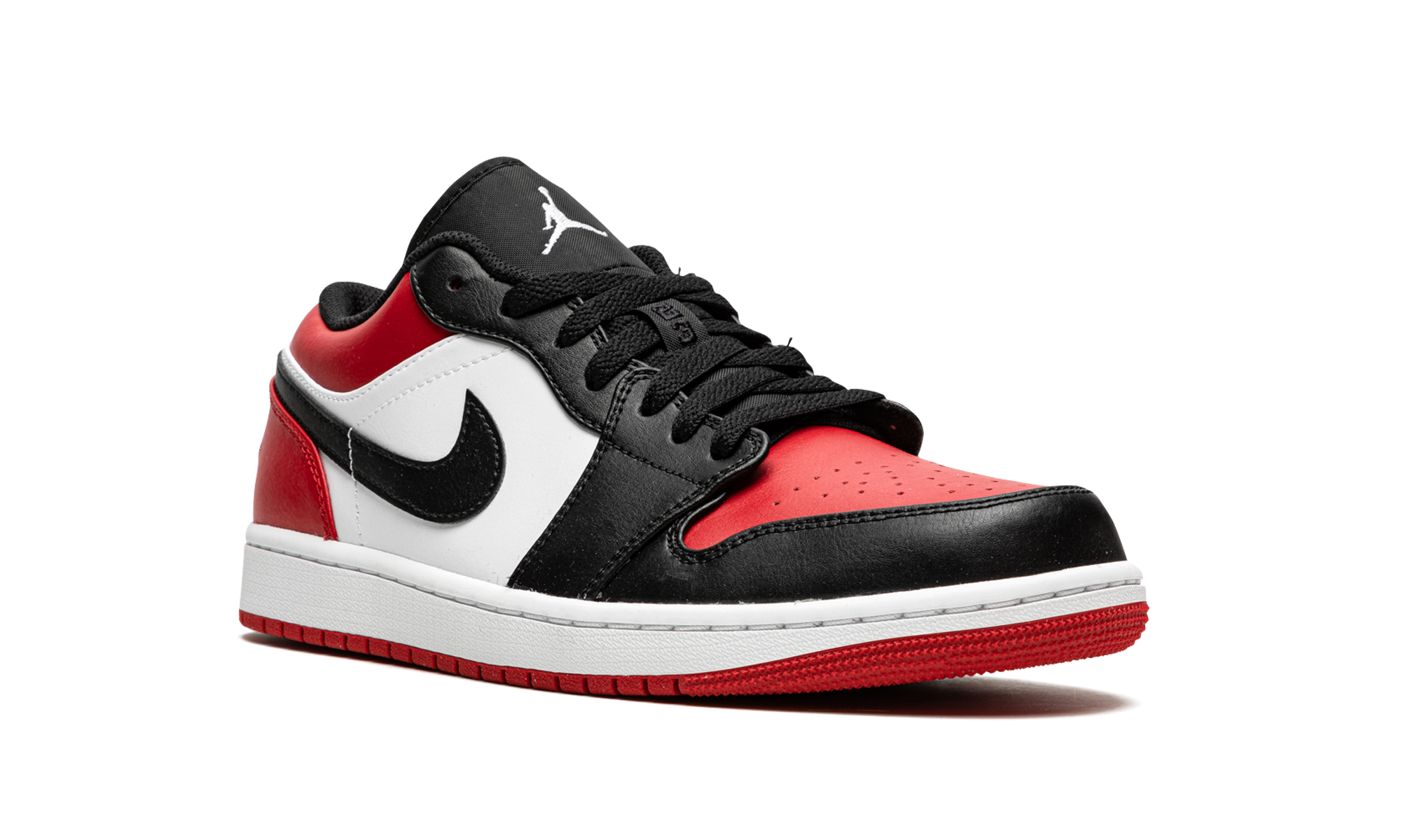 Air Jordan 1 Low "Bred Toe" 553558 612