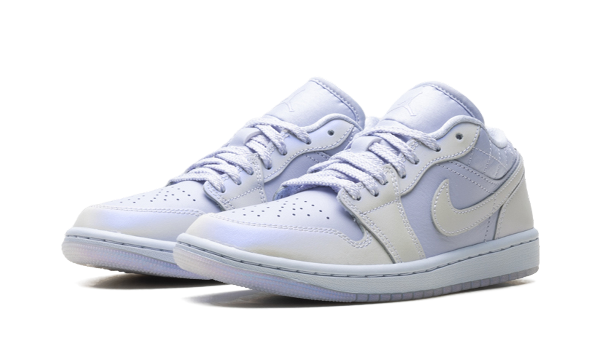 Air Jordan 1 Low SE Wmns "Ghost Pearlized Quilt" IM5129 010