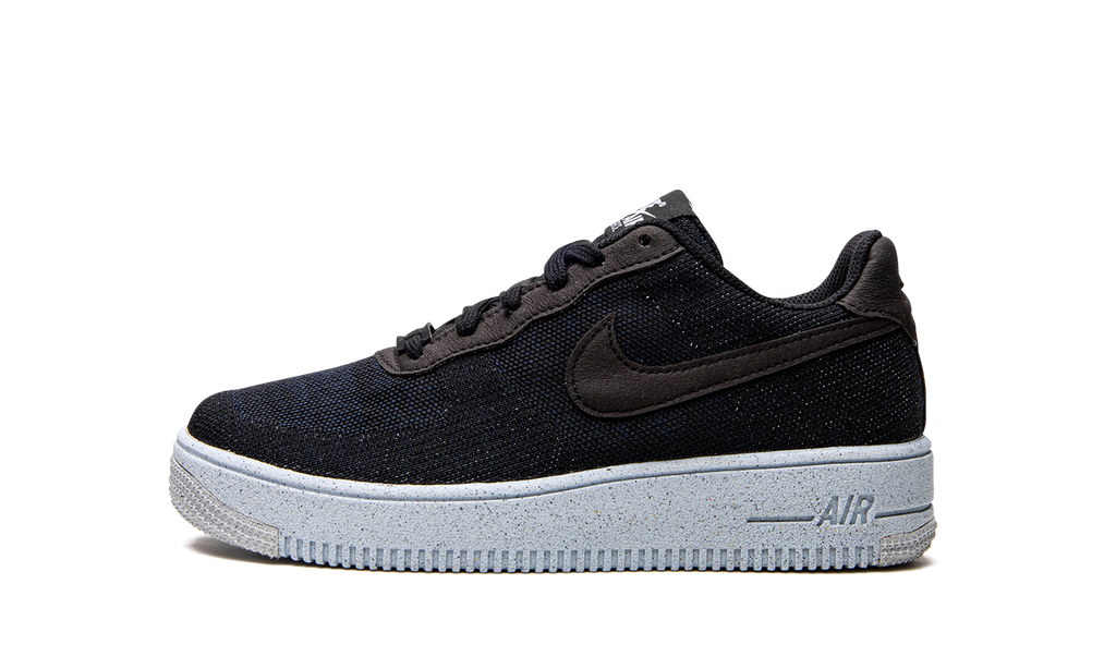Air Force 1 Crater Flyknit "Black Chambray Blue" DH3375 001