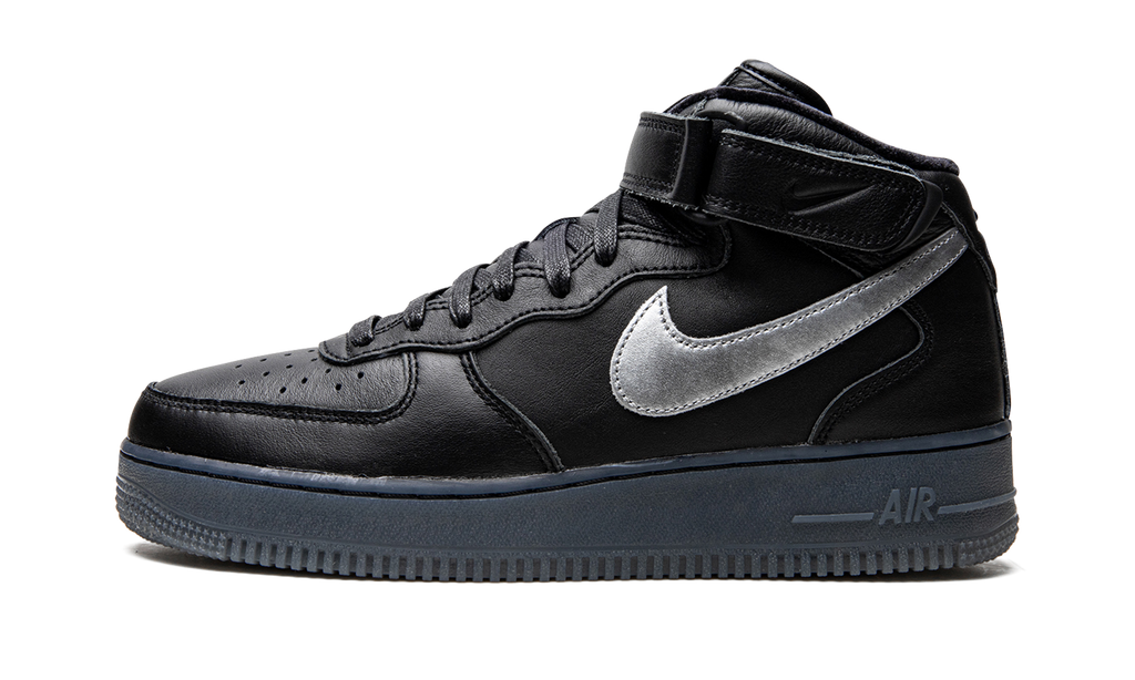 Air Force 1 Mid "Black / Metallic Silver" DX3061 001