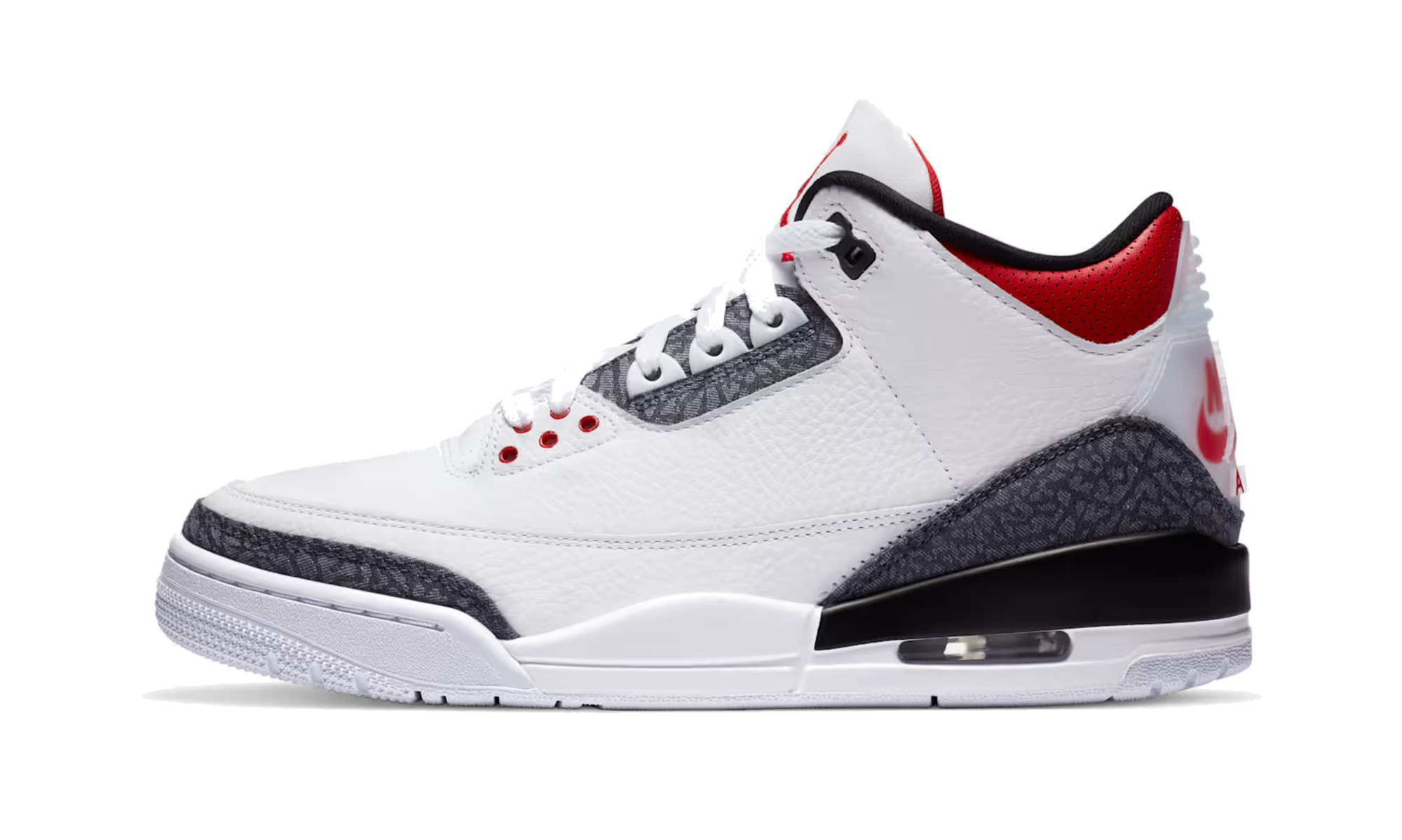 Air Jordan 3 Retro "SE Fire Red Denim (2020)" CZ643 100