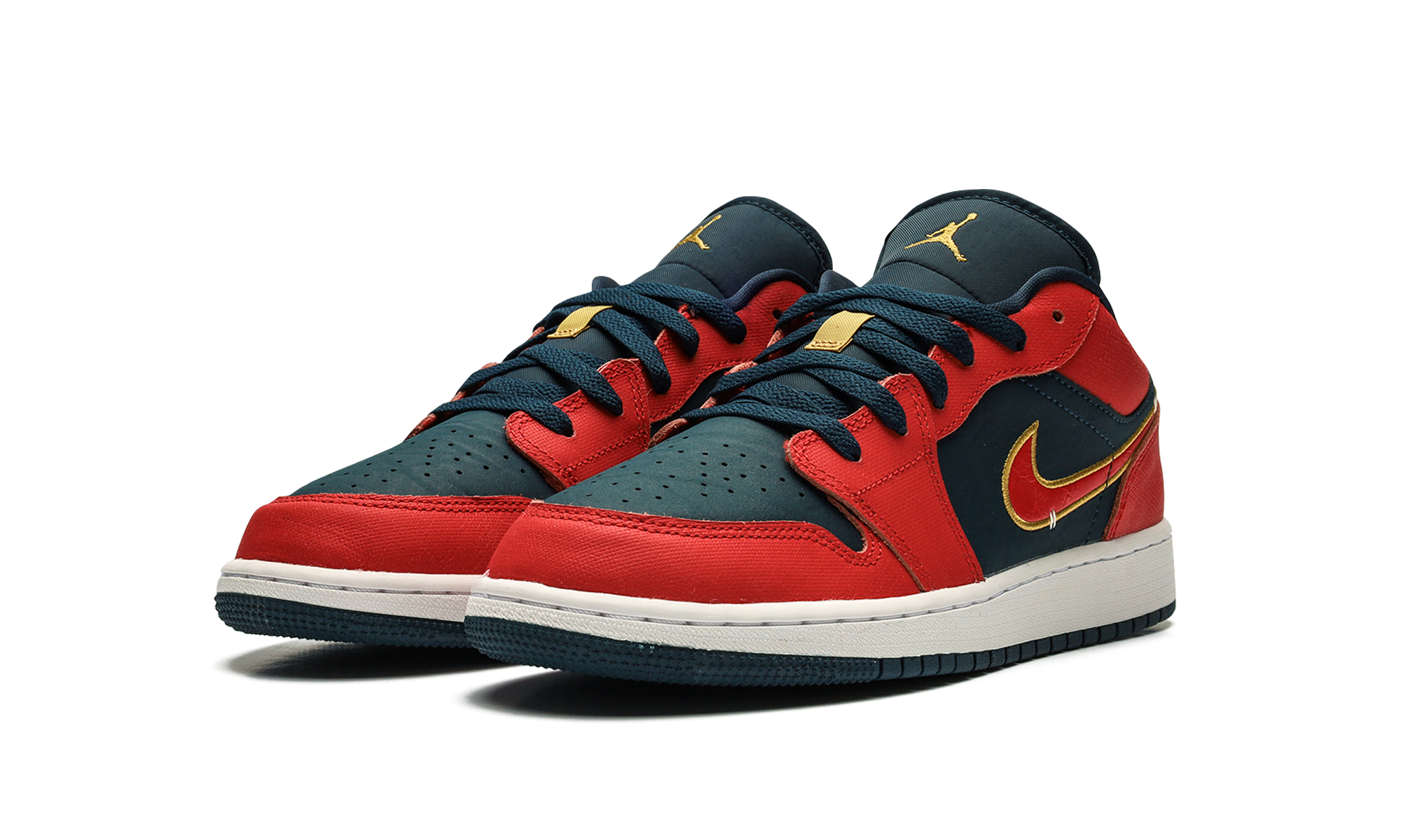 Jordan 1 Low GS "Armory Navy Sport Red" FQ7380 400