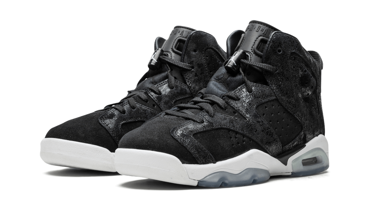 Air Jordan 6 Retro PREM HC GS "Heiress - Black Suede" 881430 029
