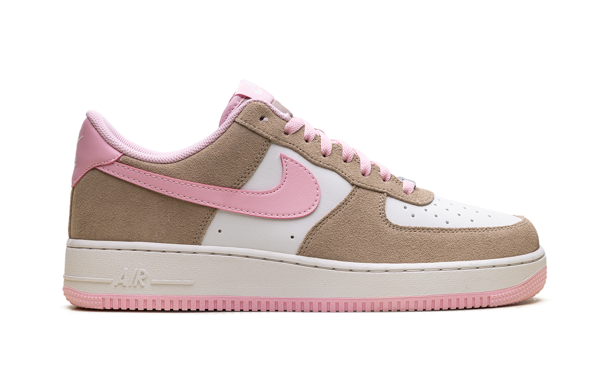 Air Force 1 '07 LV8 "Rattan Phantom / Medium Soft Pink" FQ8714 202