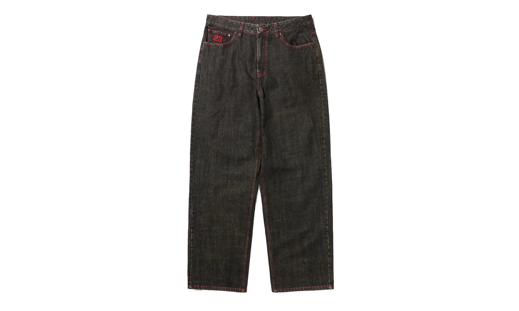Awake x Jordan 5 Washed Denim Pants "Black Denim" IB7298-010