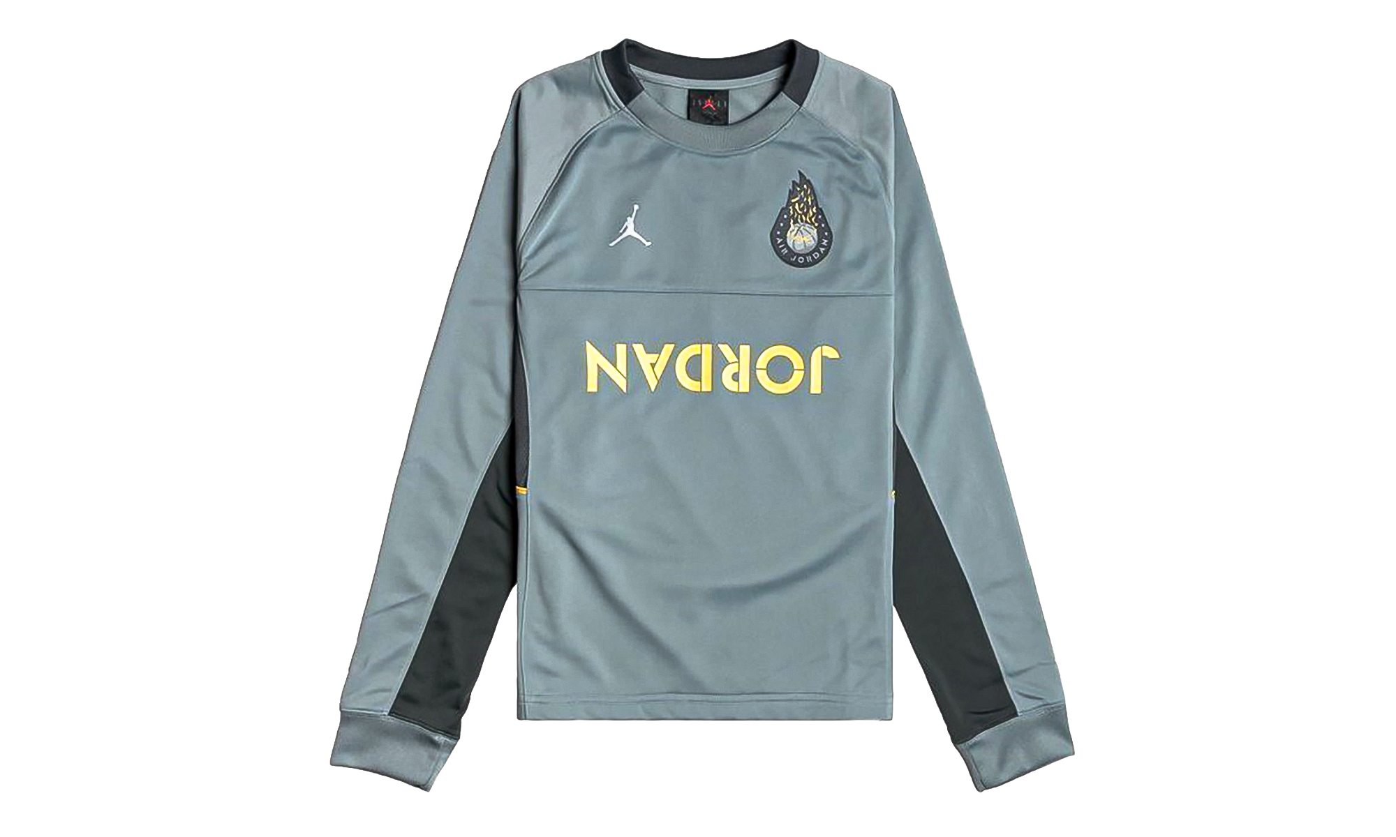 Air Jordan 4 Legacy Long Sleeve Tee "Grey" CJ9081 065