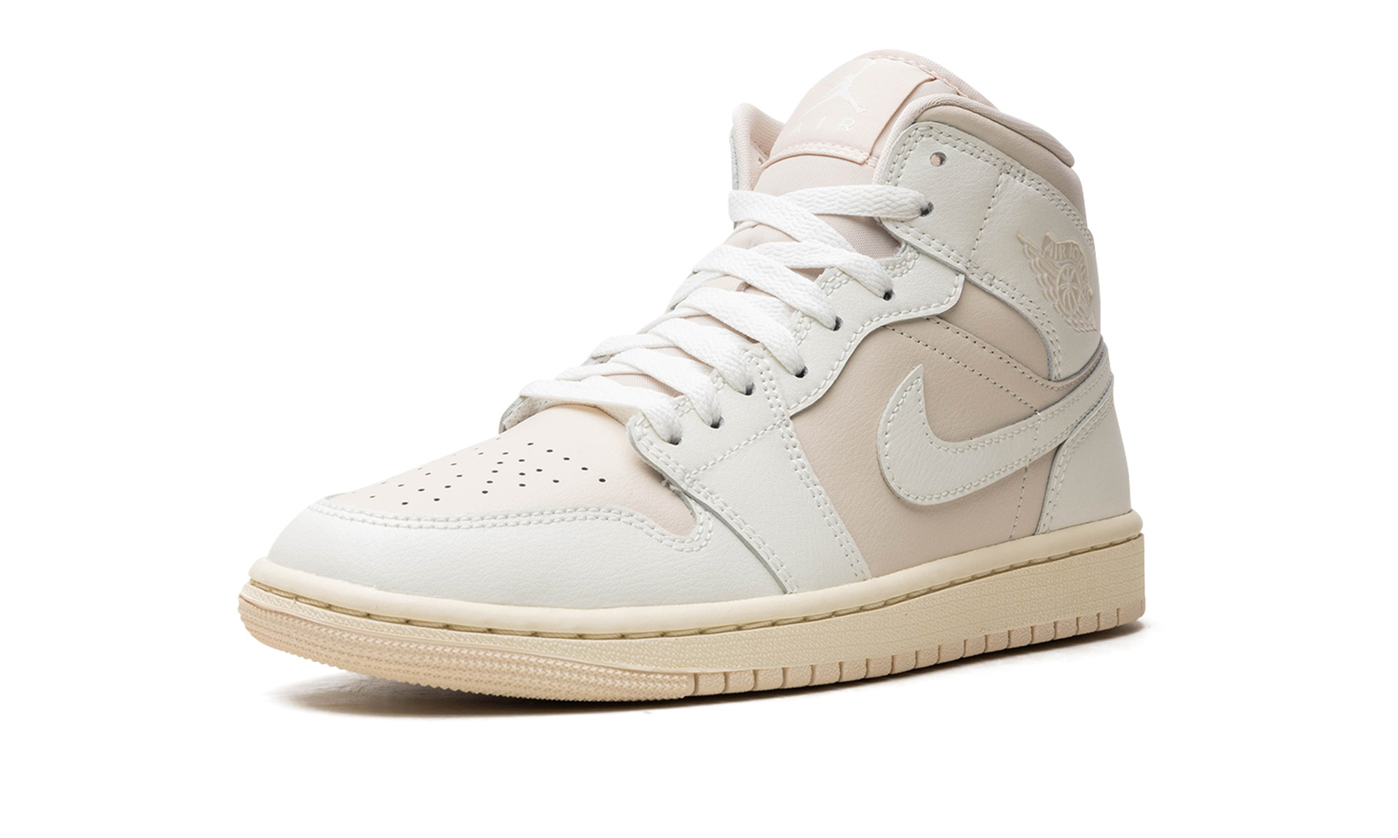 Air Jordan 1 WMNS "White / Light Tan" BQ6472 201