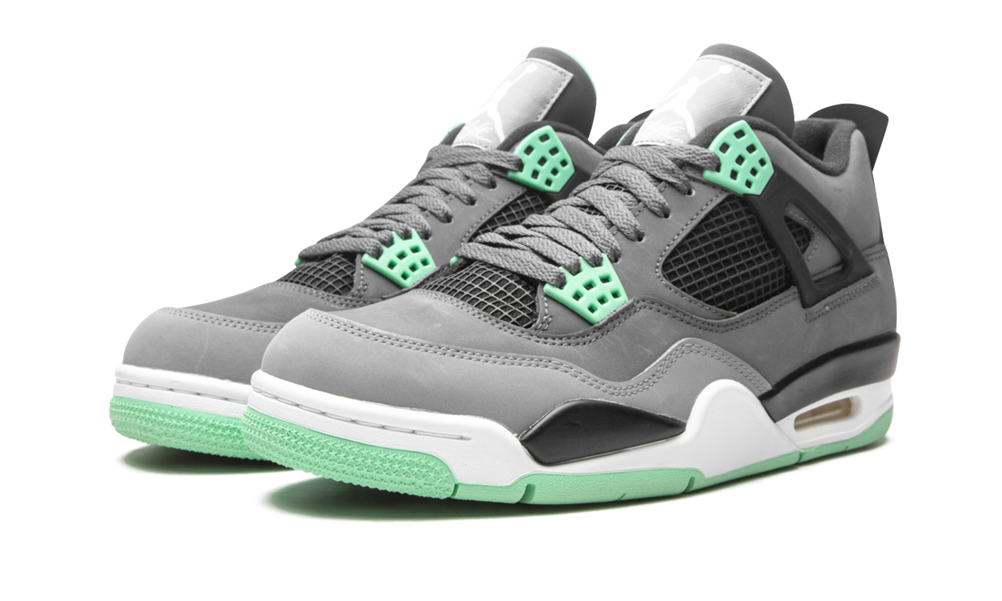 Air Jordan 4 Retro "Green Glow" 308497 033