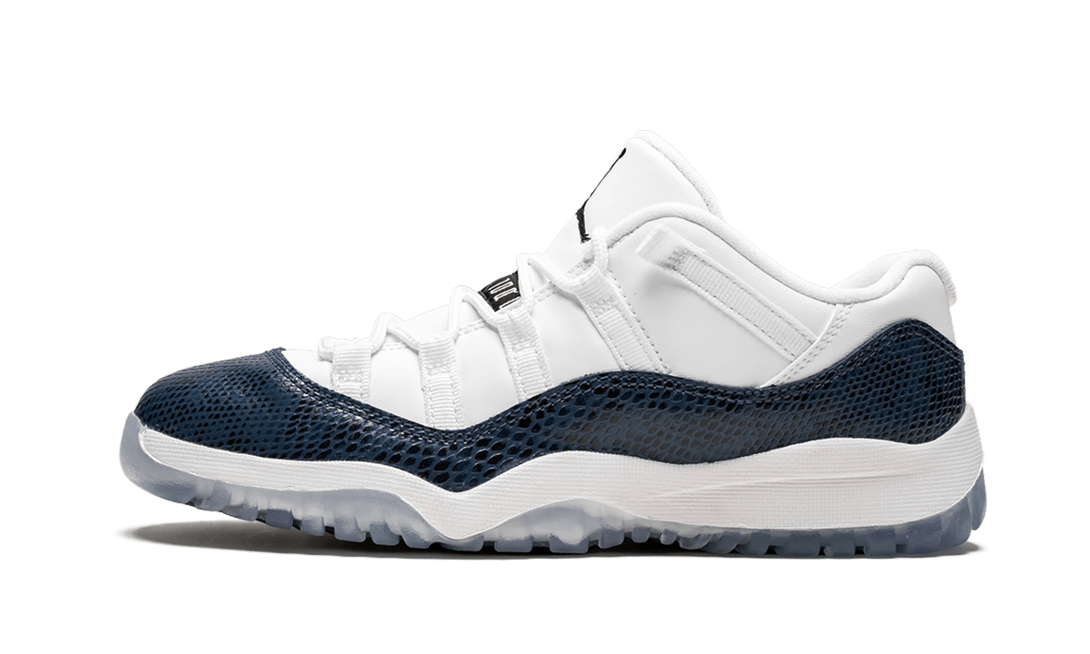 Jordan 11 Retro Low LE PS "Navy Snakeskin" CD6848 102