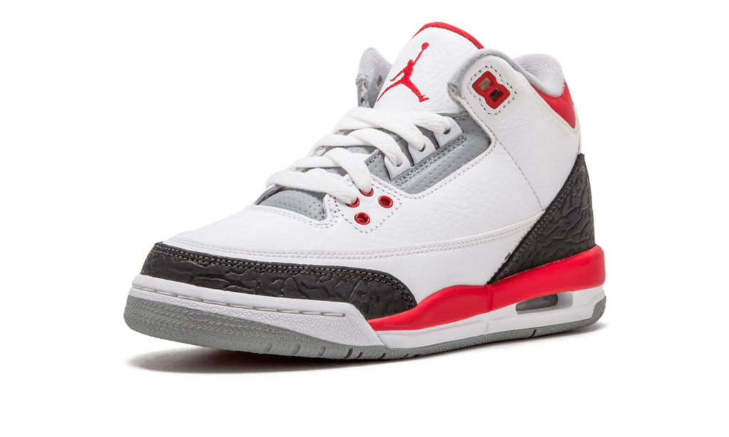 Air Jordan 3 Retro GS "Fire Red" 398614 120