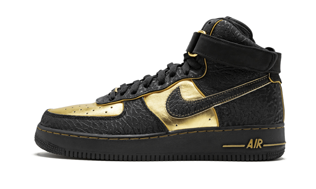 Air Force 1 Hi Supreme "Black / Gold" 345189 002