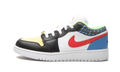 Air Jordan 1 Low GS "White Mesh / Multicolor" DH5927 006