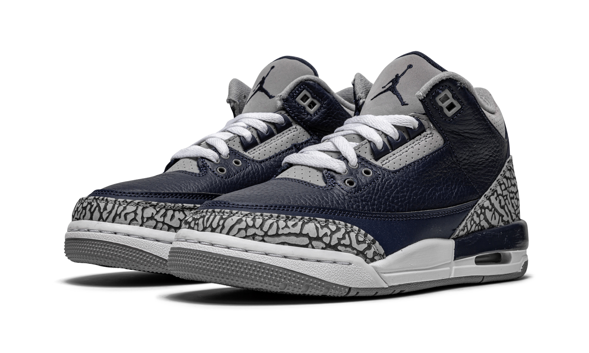 Air Jordan 3 Retro GS "Georgetown" 398614 401