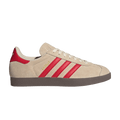 adidas Gazelle Sand Strata Better Scarlet Cloud White