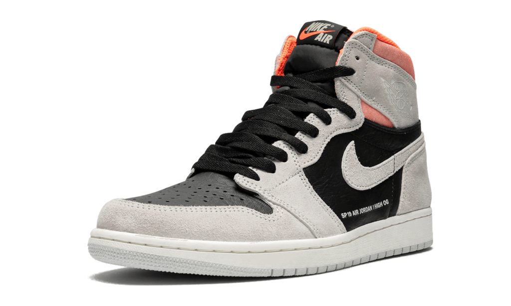Air Jordan 1 Retro High OG "Neutral Grey/Hyper Crimson" 555088 018