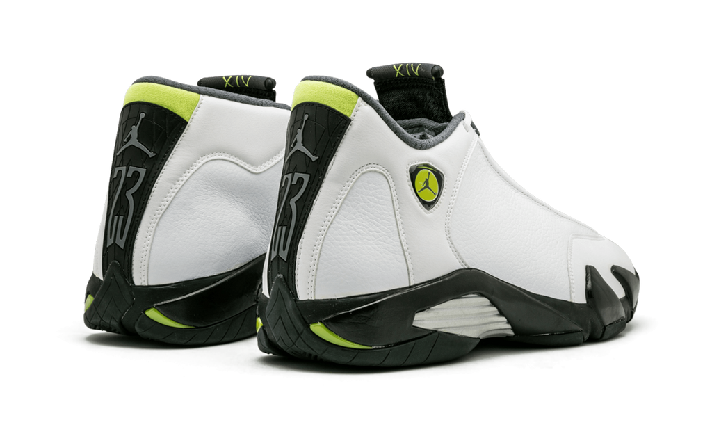 Air Jordan 14 Retro "White Chartreuse" 311832 132