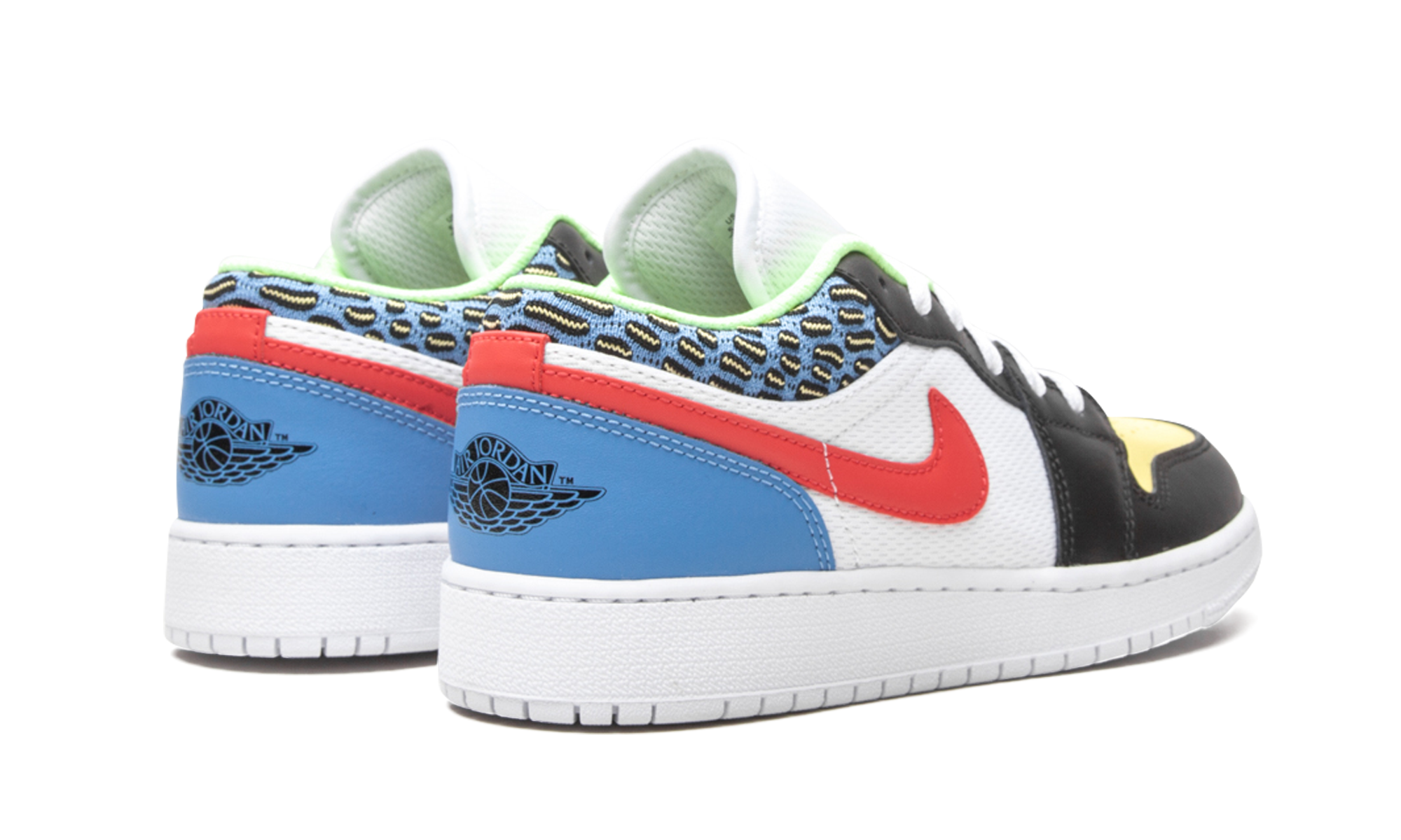 Air Jordan 1 Low GS "White Mesh / Multicolor" DH5927 006