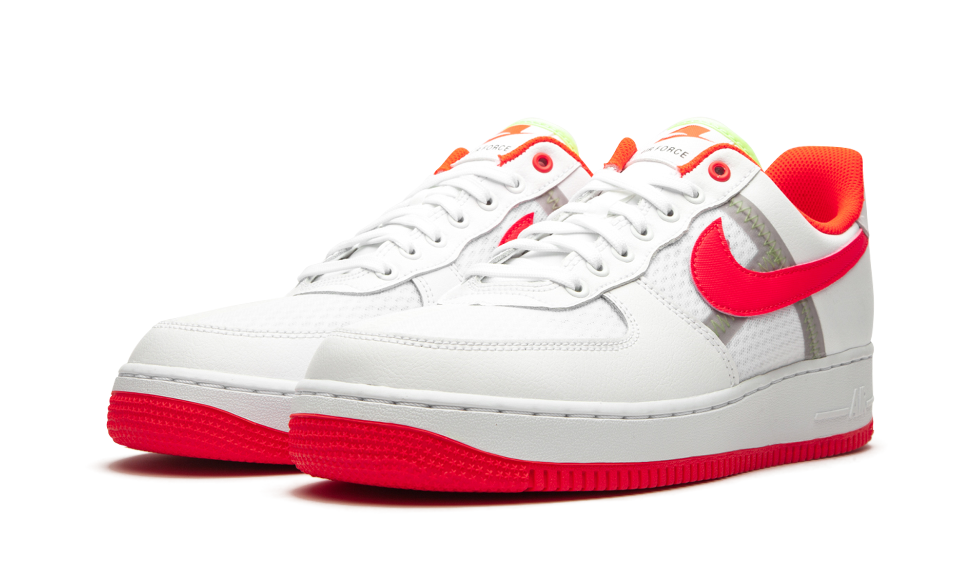 Air Force 1 '07 LV8 "Transparent White Crimson" CI0060 102