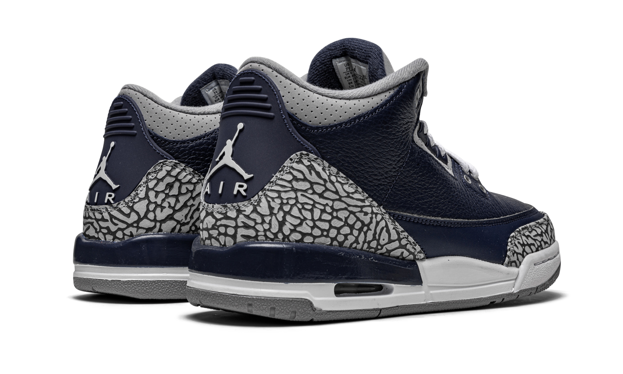 Air Jordan 3 Retro GS "Georgetown" 398614 401