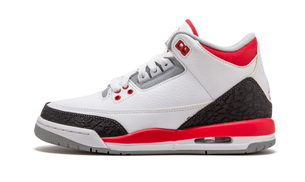 Air Jordan 3 Retro GS "Fire Red" 398614 120
