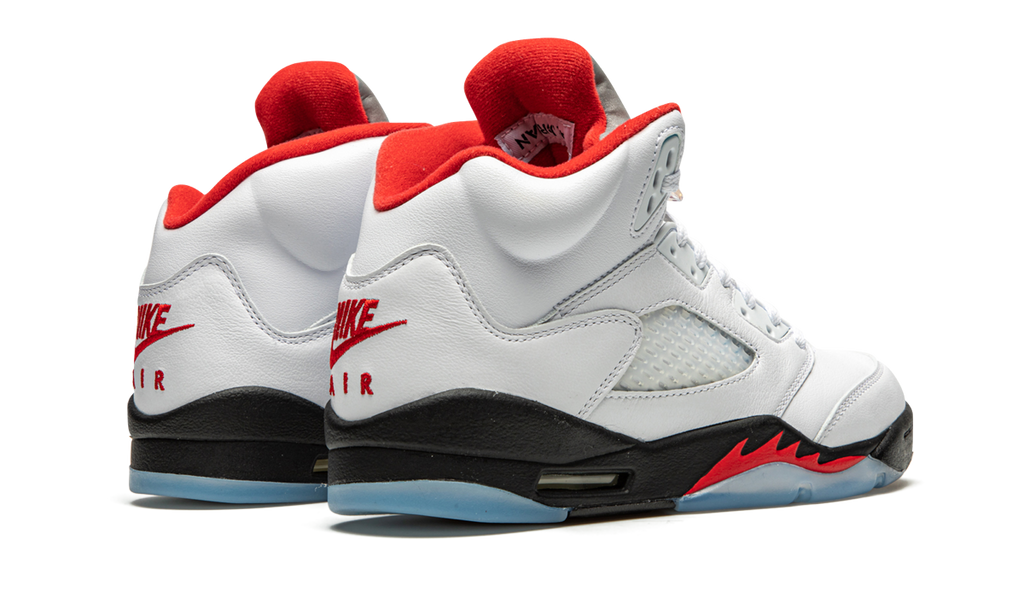 Air Jordan 5 Retro GS "Fire Red Silver Tongue" 440888 102