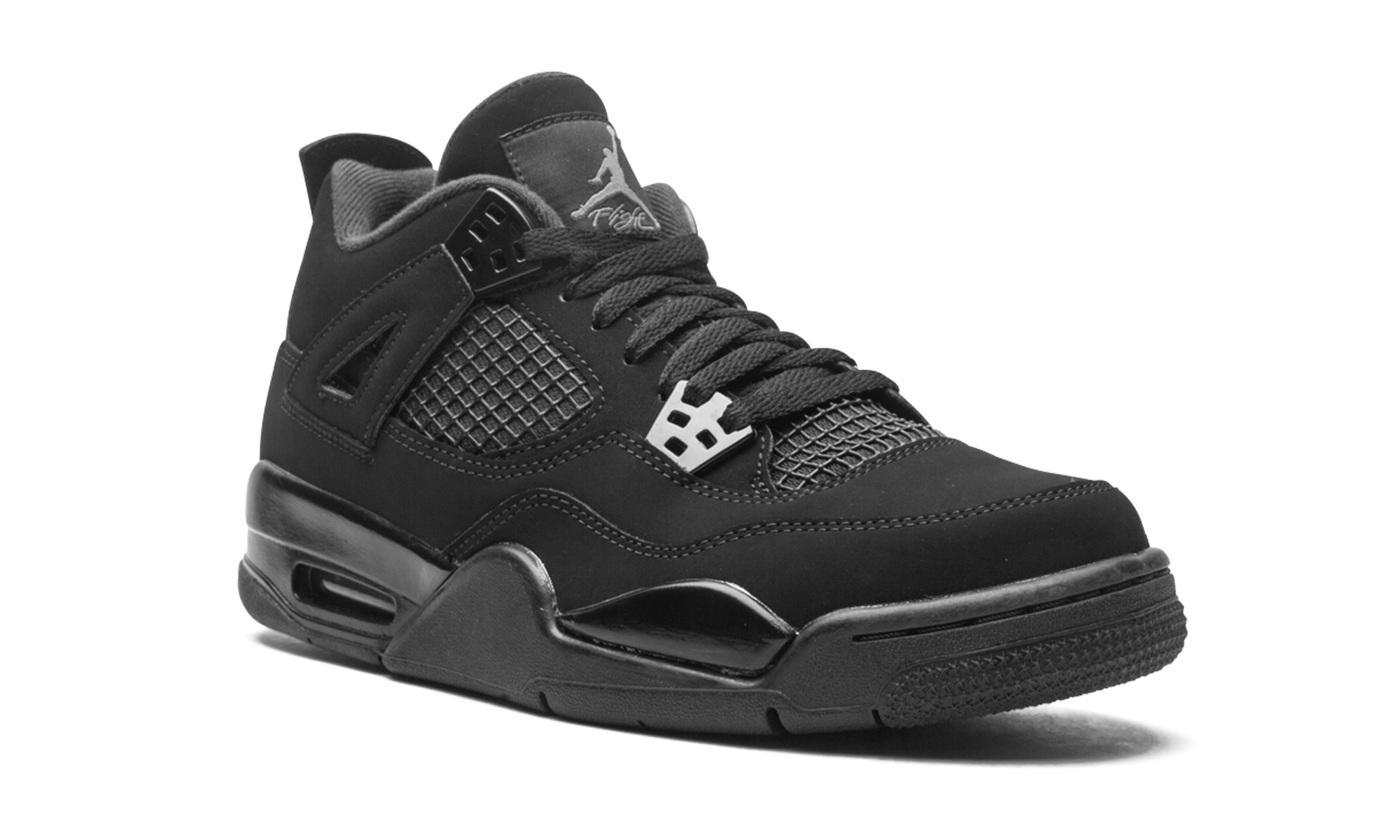 Air Jordan 4 Retro GS "Black Cat" 408452 010