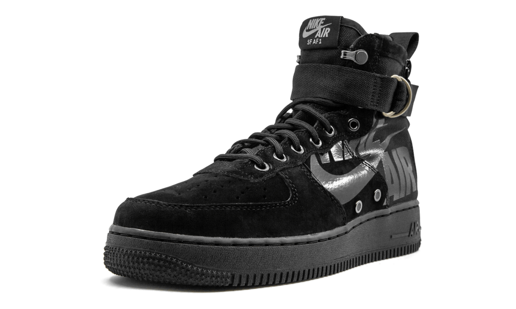 SF Air Force 1 Mid "Black Cool Grey" 917753 008