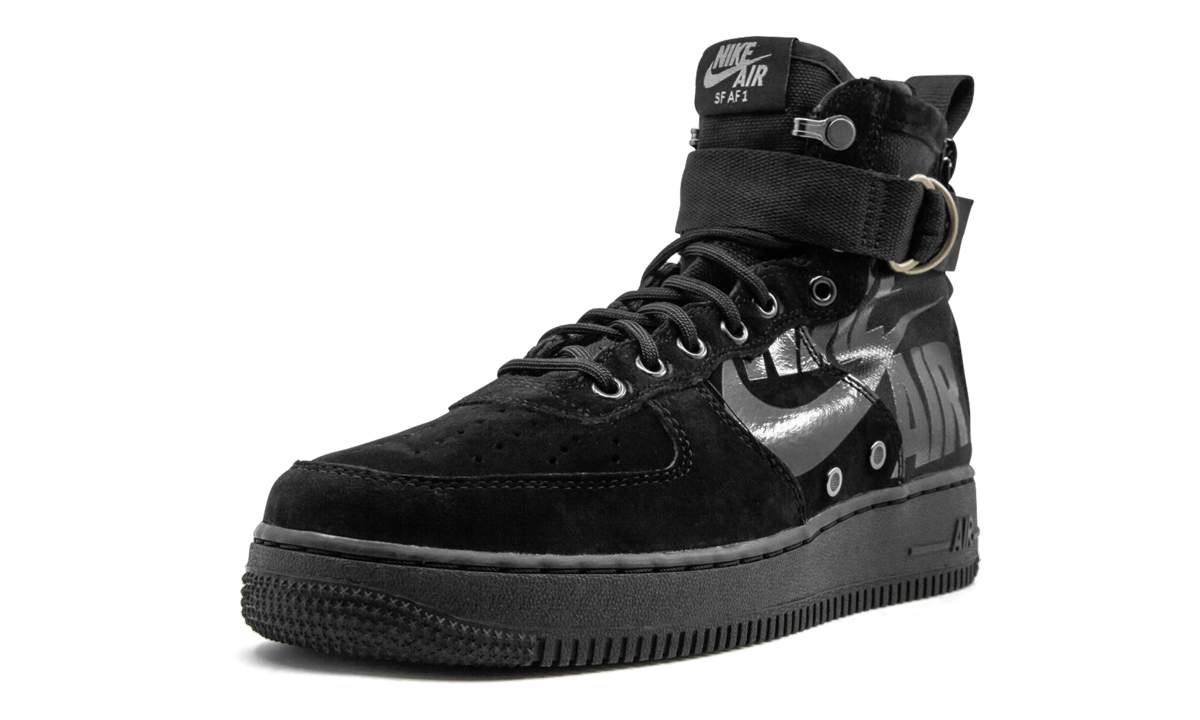 SF Air Force 1 Mid "Black Cool Grey" 917753 008