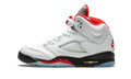 Air Jordan 5 Retro GS "Fire Red Silver Tongue" 440888 102
