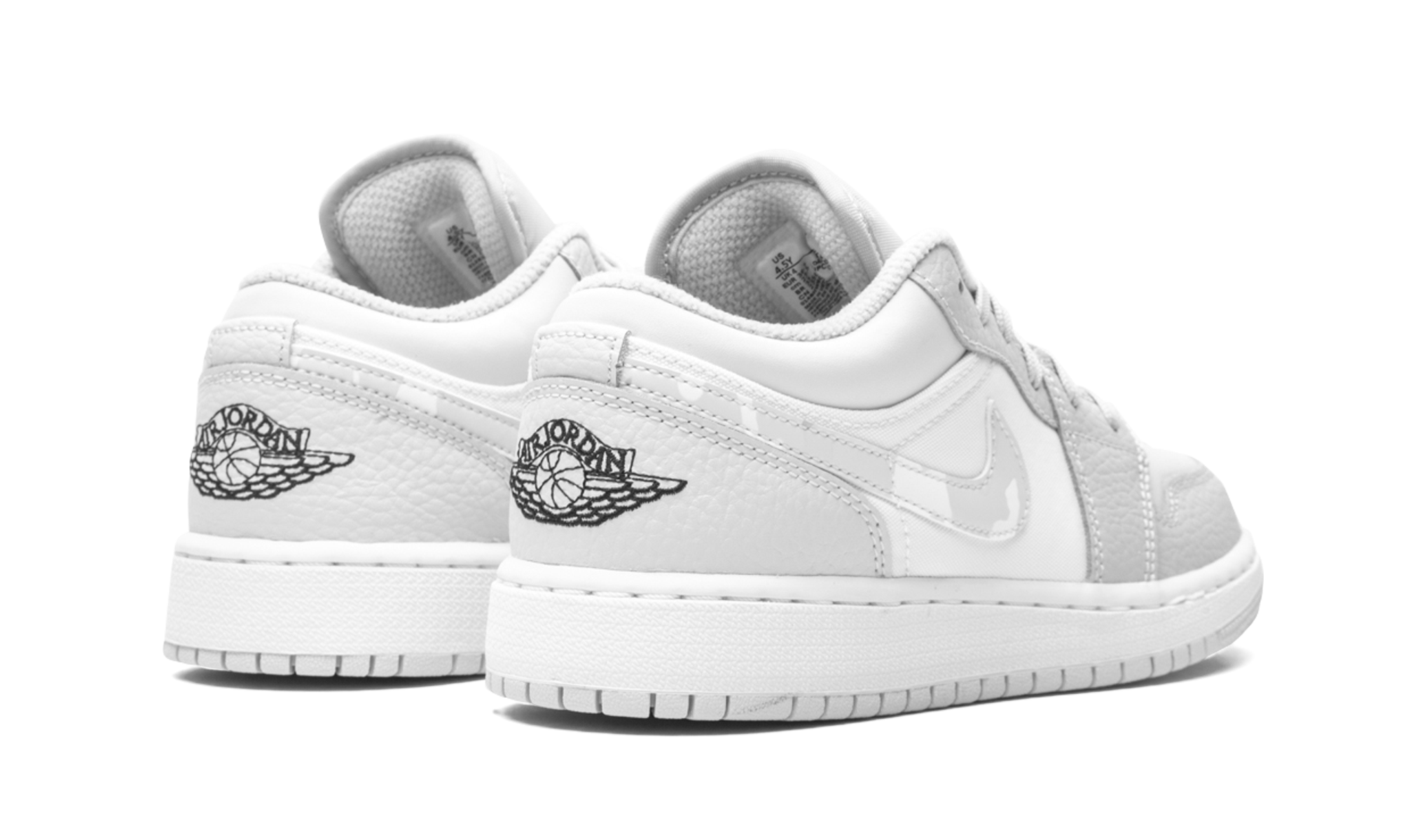 Air Jordan 1 Low SE GS "Grey Camo Swoosh" DD3234 100