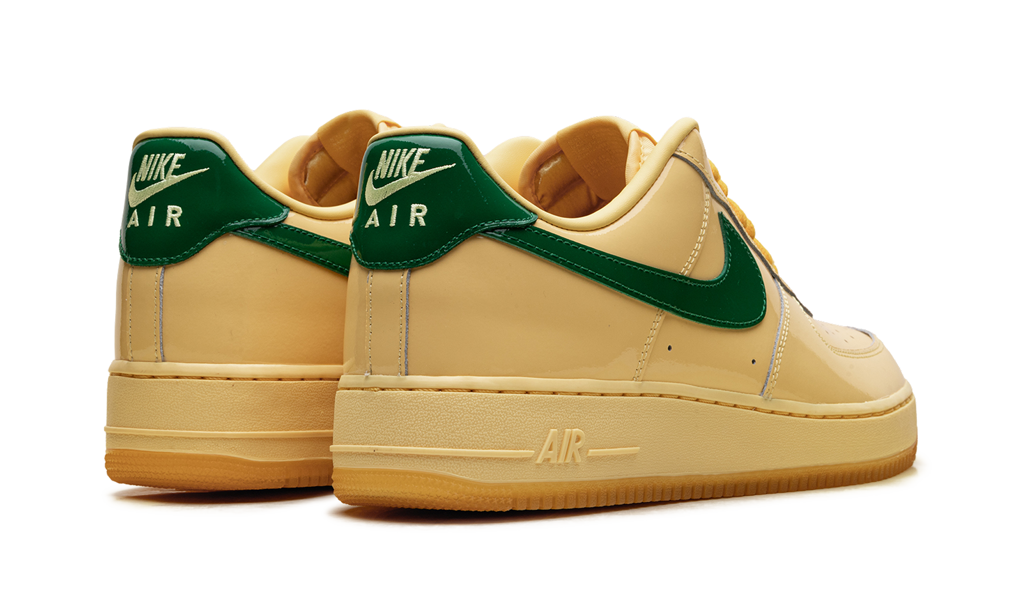 Air Force 1 Low "Patent Leather Topaz Gold Pine Green" IO4489 700