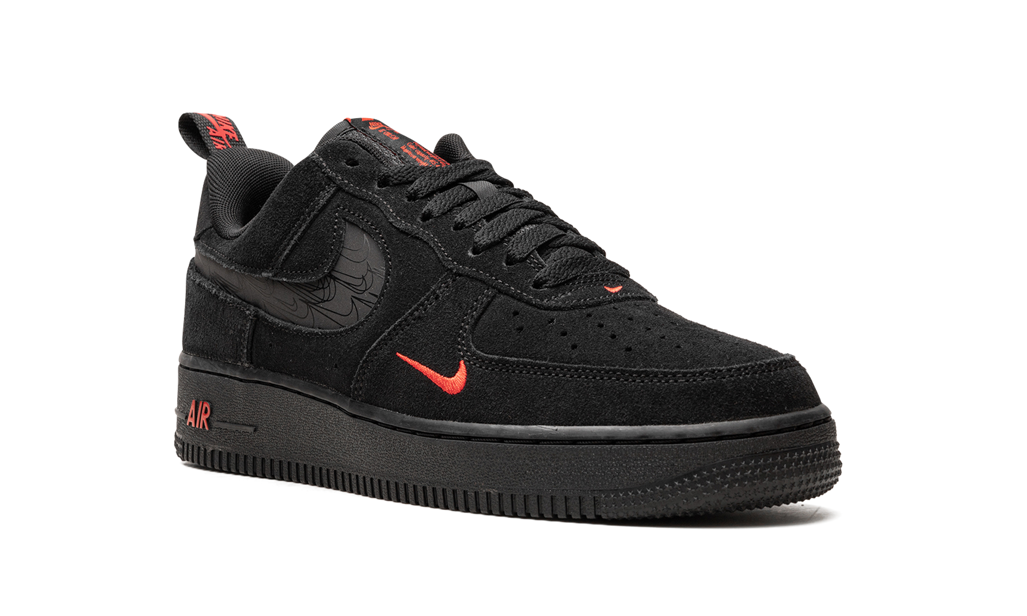 Air Force 1 Low "Multi Swoosh Black Crimson" DZ4514 001