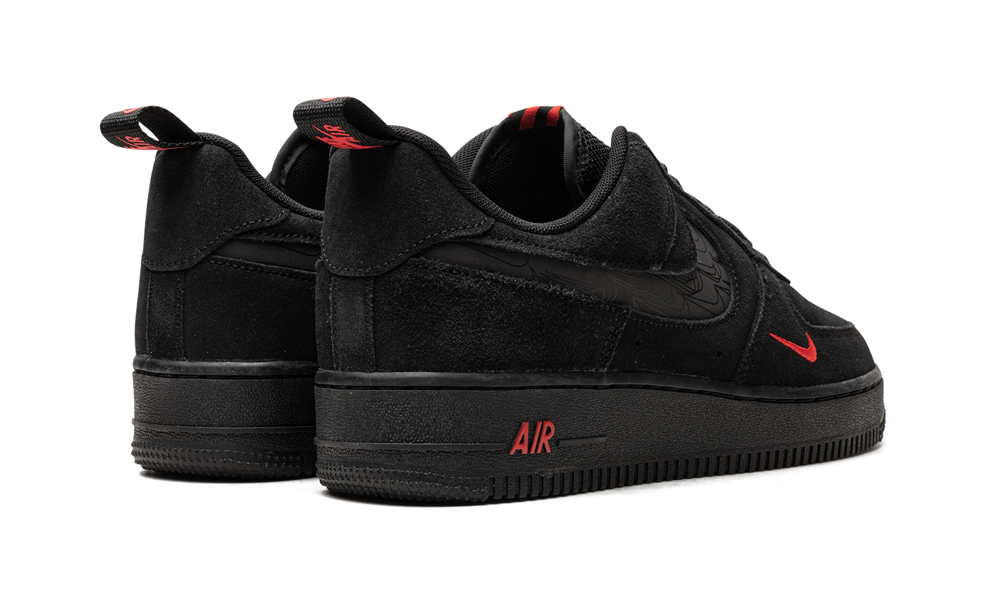 Air Force 1 Low "Multi Swoosh Black Crimson" DZ4514 001
