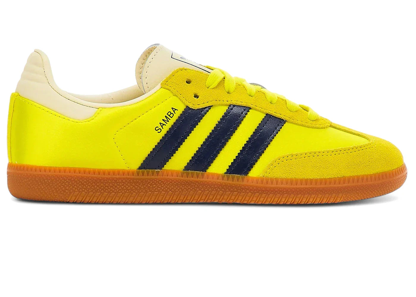 adidas Samba OG Shock Yellow Night Indigo (Women's)