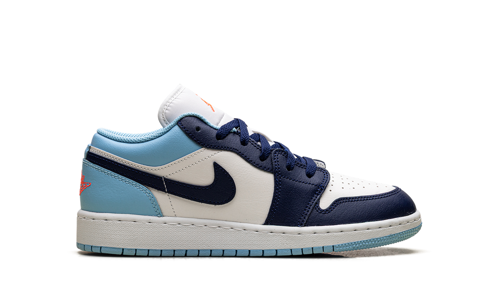 Air Jordan 1 Low GS "Sail Blue Chill" 553560 149