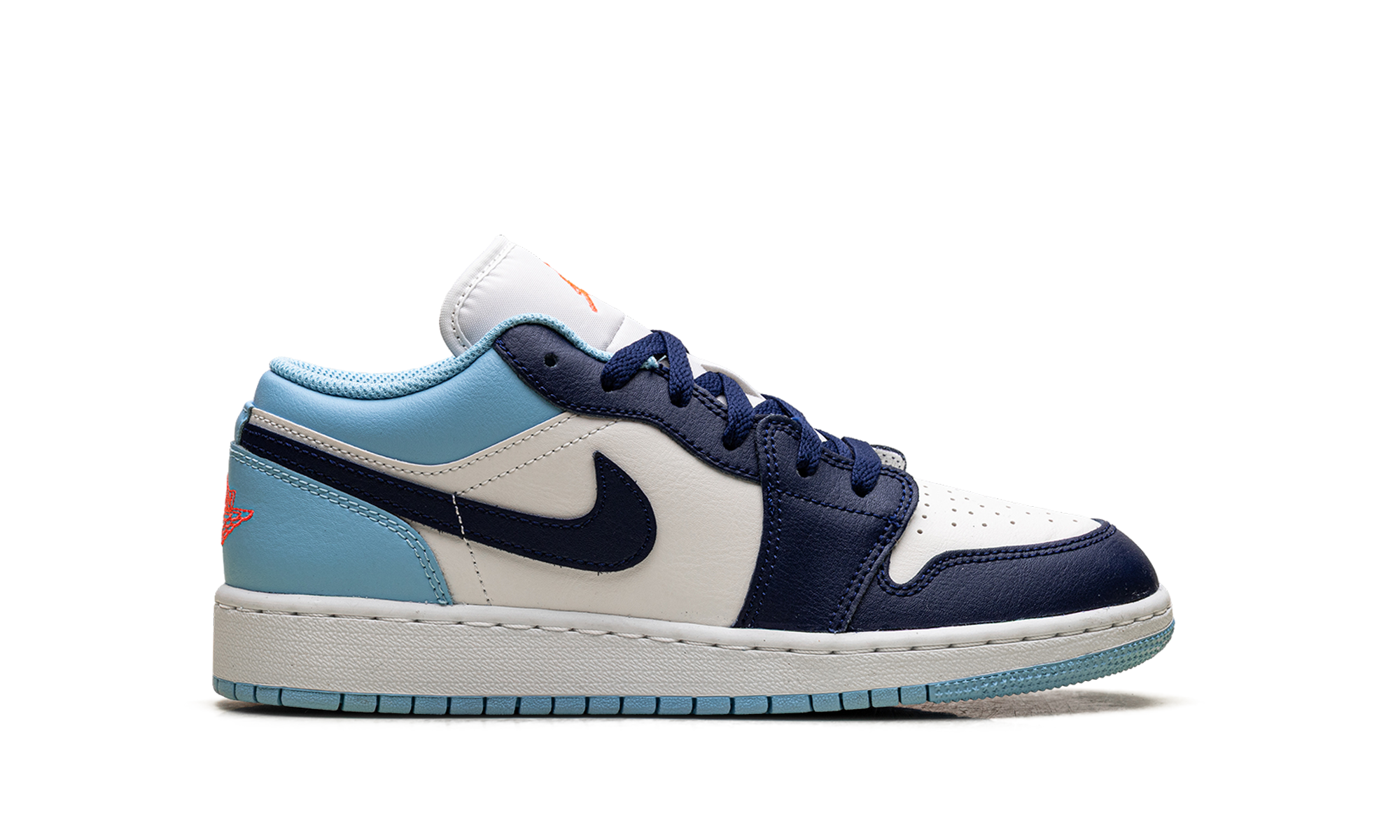 Air Jordan 1 Low GS "Sail Blue Chill" 553560 149