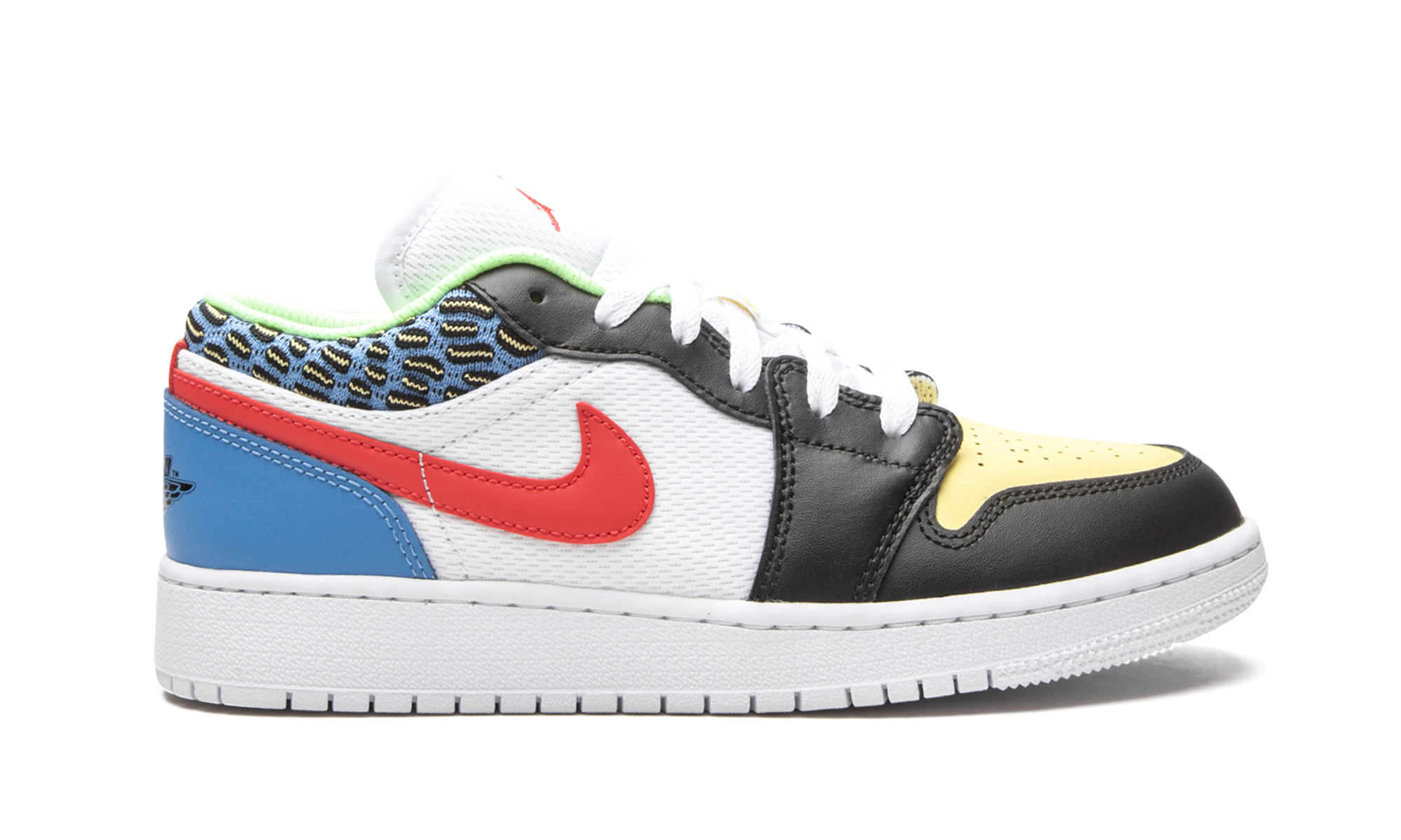 Air Jordan 1 Low GS "White Mesh / Multicolor" DH5927 006