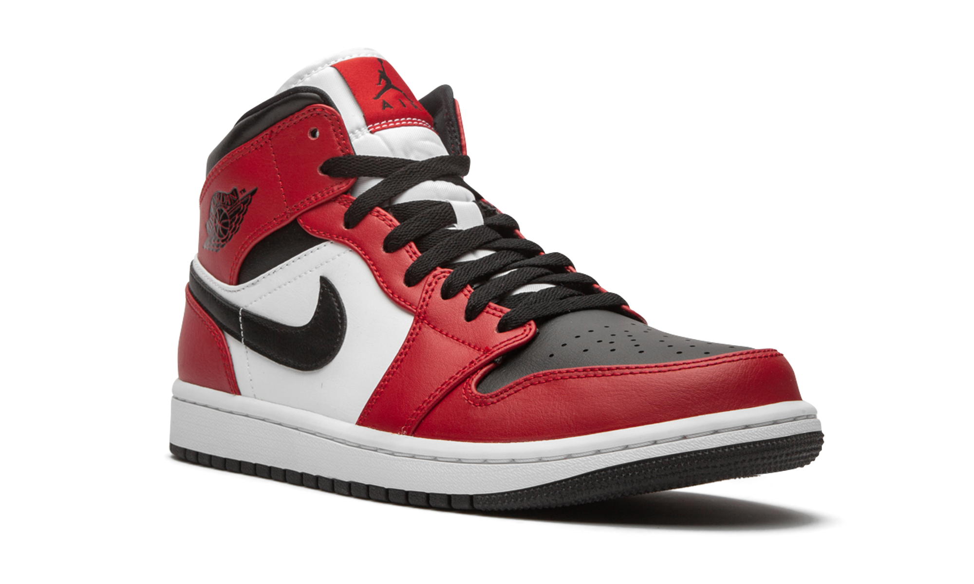 Air Jordan 1 Mid "Chicago Black Toe" 554724 069