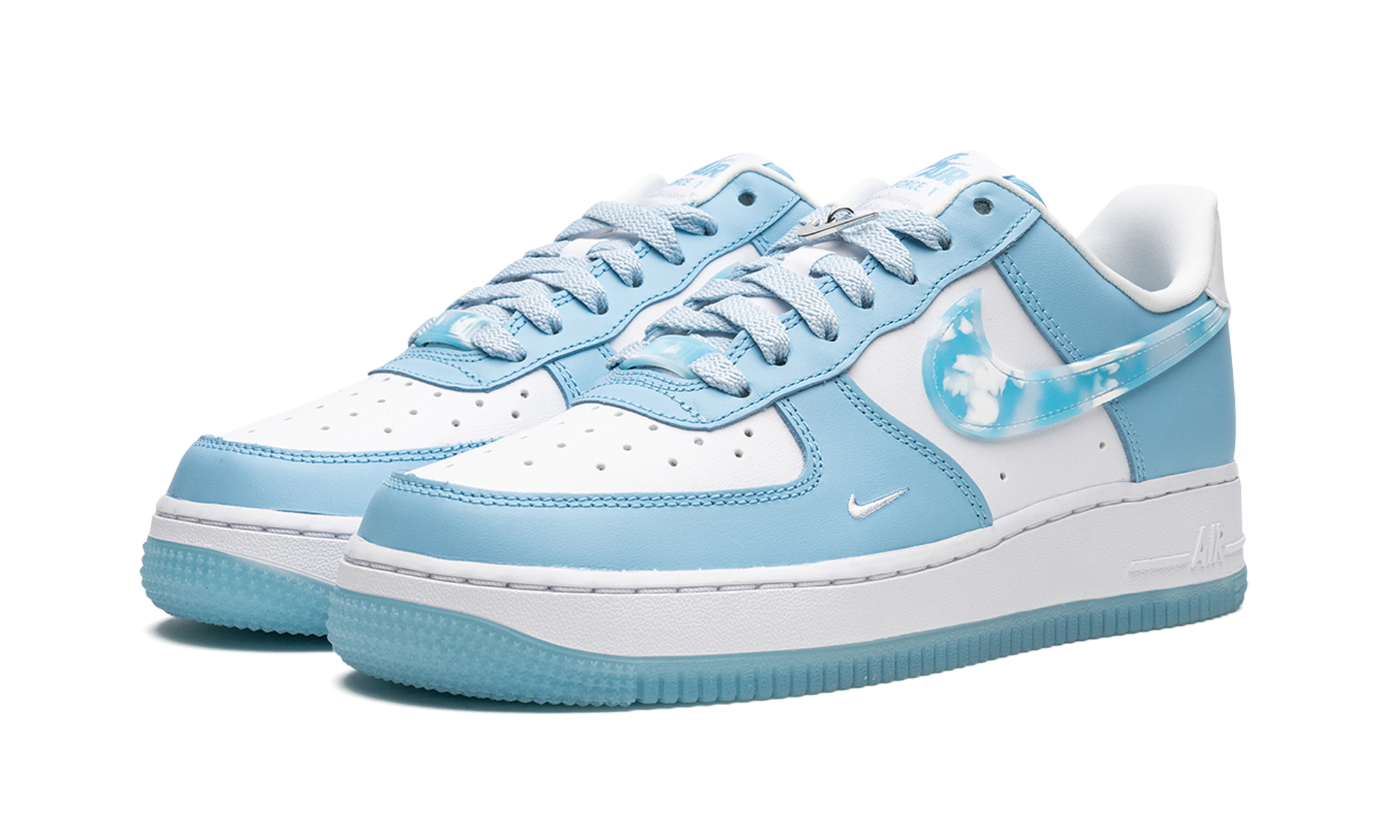AIR FORCE 1 '07 LX MNS WMNS "Nail Art White Blue" DX2937 100