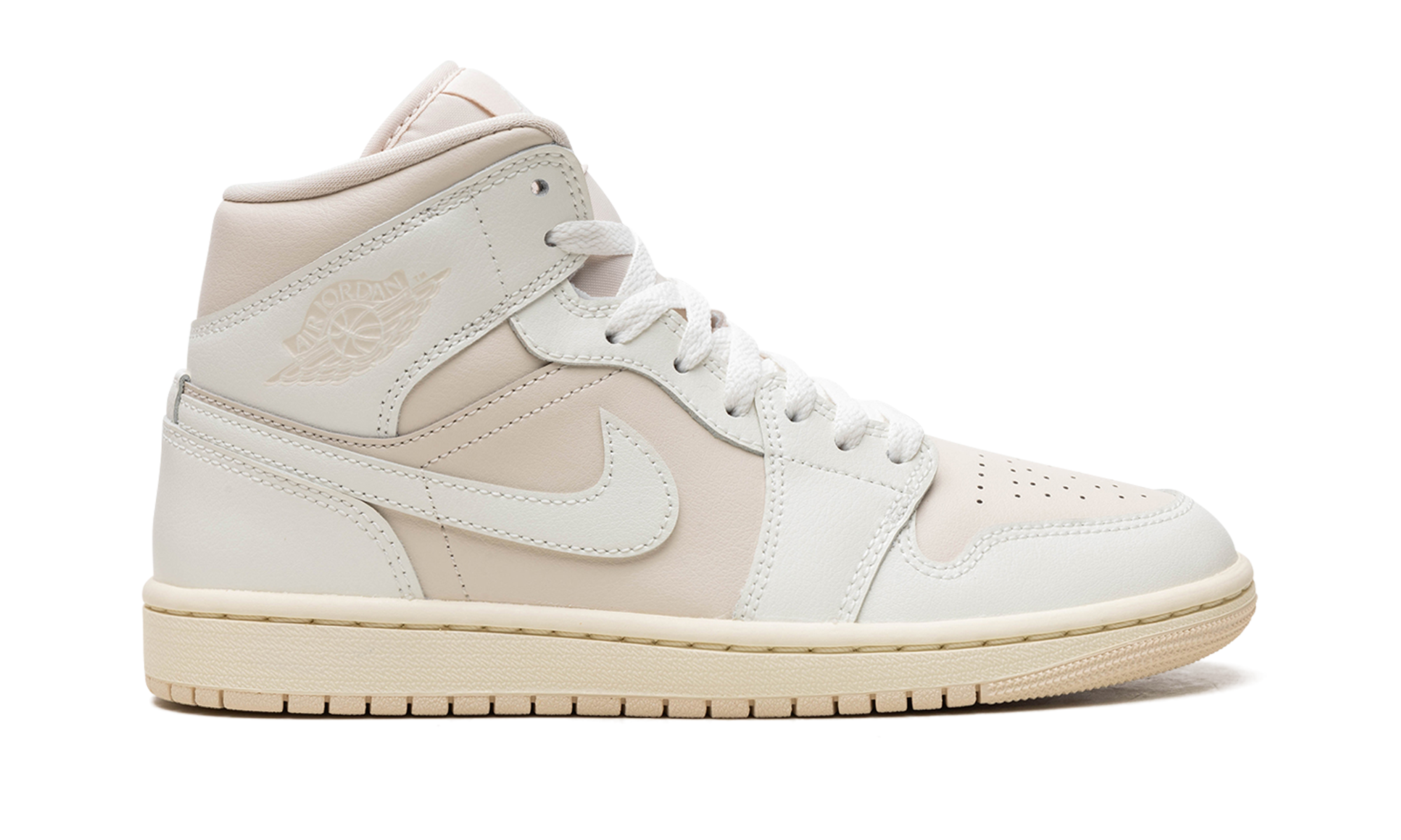 Air Jordan 1 WMNS "White / Light Tan" BQ6472 201
